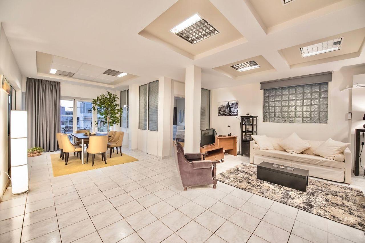 #Icarus Penthouse By Halu! Apartments เทสซาโลนิกิ ภายนอก รูปภาพ